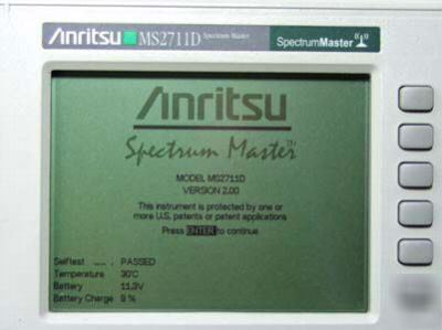 Anritsu MS2711D spectrum analyzer ms-2711 mint condit