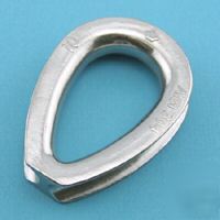 Extra heavy thimble 304 stainless steel 5/8