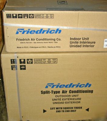 Friedrich 12,300 btu single zone wall-mounted cool/heat