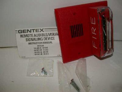 Gentex GX90S-4 horn strobe audible fire alarm