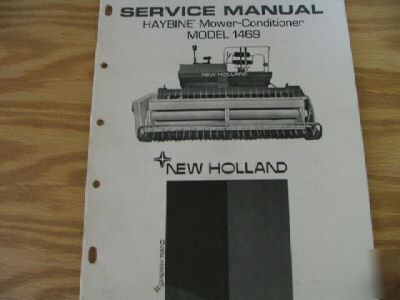 New holland 1469 mower conditioner operators manual