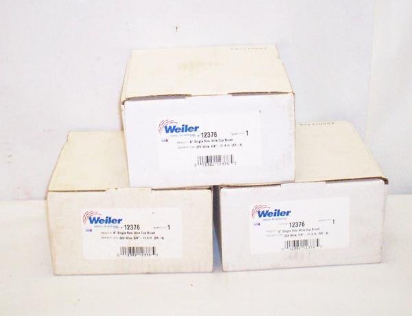 New lot 3 weiler wire cup brushes 6