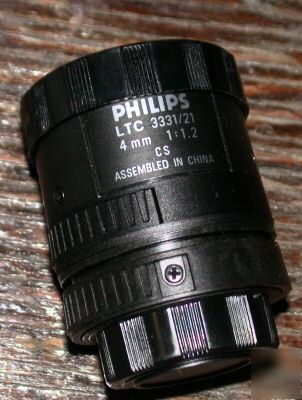 Philips bosch ltc 3331/21 cctv-lens fixed focal manual