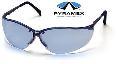 Pyramex V2 venture metal infinity blue safety glasses