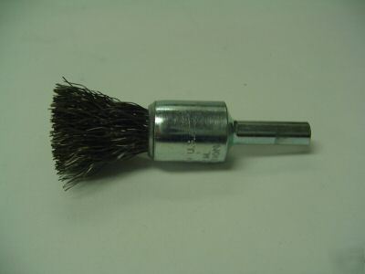 Solid end attachment brush 1/2