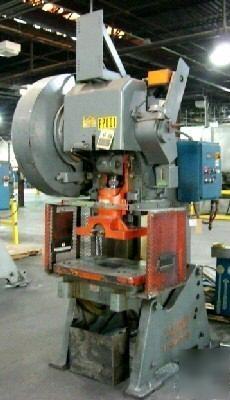 60 ton l&j o.b.i. punch press, 7-1/2 hp, 3 phase /20455