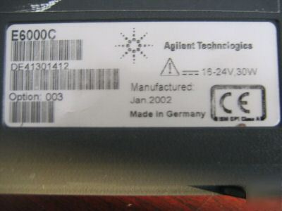 Agilent E6000C w/E6009A module mini otdr 850/1300NM mm