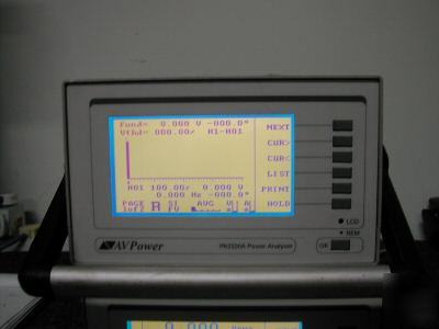 Avpower pa-2200A power analyzer