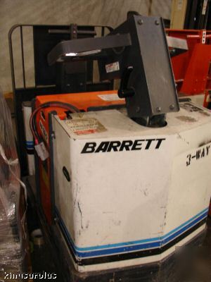 Barrett 6000 lb. pallet truck lo-lift, 27