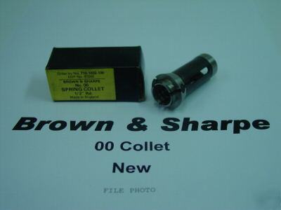 New brown & sharpe 00 collet 1/16