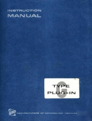 Tek tektronix type g plug-in operation & service manual