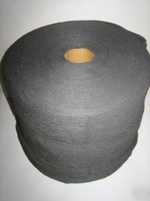 25 lb case steel wool rolls, #0000 or #000 