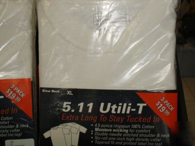 5.11 tactical utili-t t-shirt, package of 3