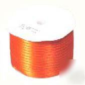 1/8 in 100 yd orange double face satin ribbon party