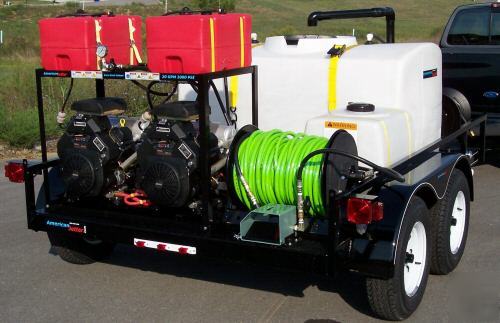 American jetter 20 gpm 4K trailer sewer drain cleaner