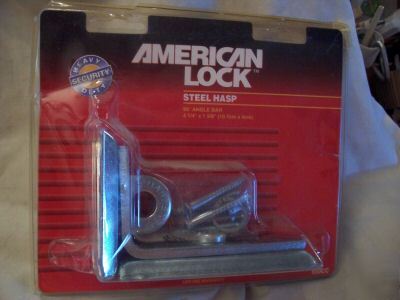 American lock 850CC steel hasp 90DEG angle bar 4.25