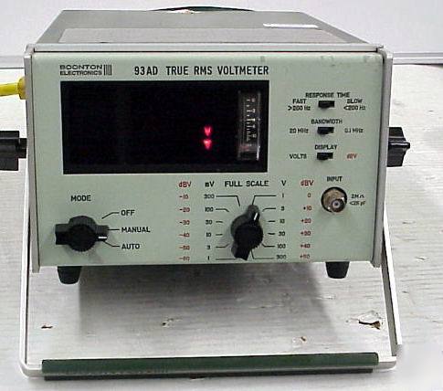 Boonton 93AD/17 digital rms voltmeter