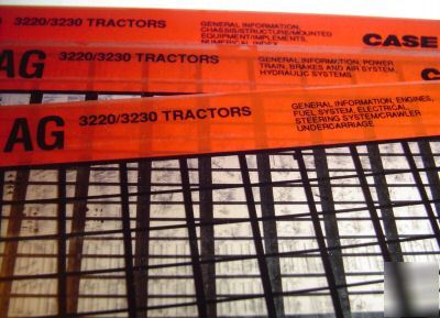 Case ih 3220 3230 tractor parts catalog book microfiche