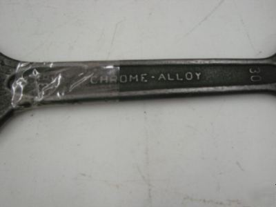 Chrome alloy 30/36 mm open wrench #6103