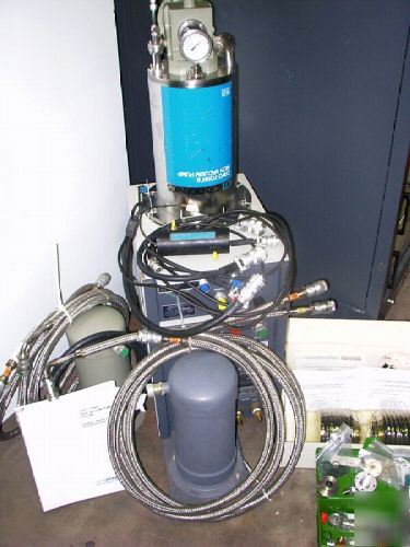 Complete cti high vacuum cryopump & compressor system