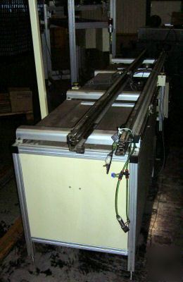 Dynapace 10' pcb accumulating buffer board conveyor