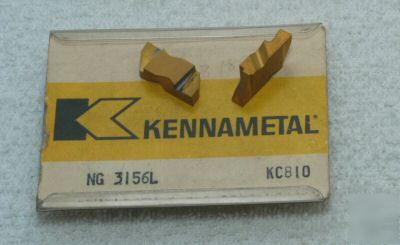 Kennametal ng 3156L KC810 top notch 2PC carbide ins
