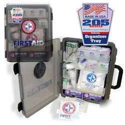 New 205 pcs first aid kit osha certified
