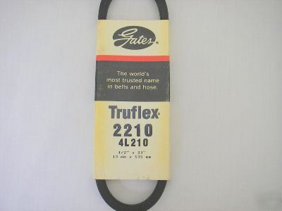 New 2210, gates truflex v-belt, 4L210, 