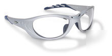 New FUEL2 glasses silver frame, clear af lens- 