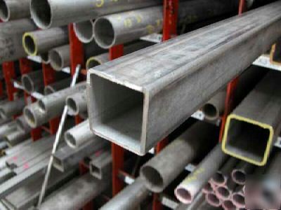 Stainless steel sq tube mill finish 1X1X.120X36