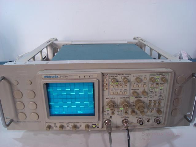 Tektronix 2465A 4 ch 350 mhz oscilloscope opt 1R 10 5