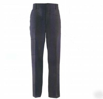 Horace small 100 % wool security pants trousers black