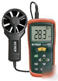 Extech AN100 heavy duty vane anemometer air flow meter
