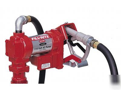 Fill-rite fuel transfer pump 115 v 15 gpm FR610 pump