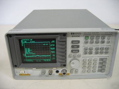 Hp (agilent) 8595E spectrum analyzer, 6.5 ghz *options