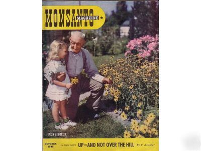 Monsanto chemical magazine 1945 rare - william rand