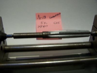 New 24PCS ~ ~ 1/2-13 GH5 5 flute nut taps 