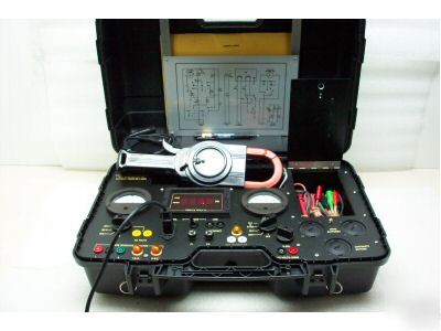 New q.v.s. 1180 400HZ electric power tester w/ manual * *