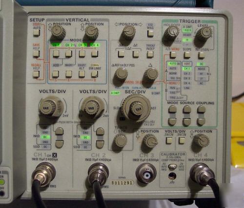 Tektronix 2467 350MHZ oscilloscope w/ option 6