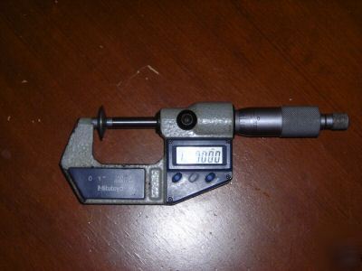 Mitutoyo digital disc micrometer 0-1