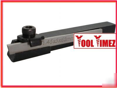 Very small lathe parting-off tool . ( emco - unimat )