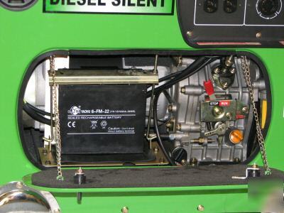 5.5 kw super silent diesel generator epa approvd