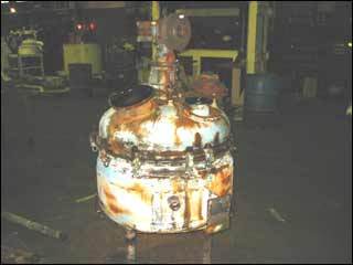 50 gal pfaudler glass lined reactor, 25/95# - 22298