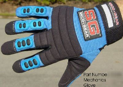 Mechanic style work glove by seco gear - small