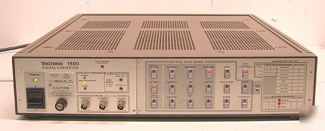Tektronix 1900 ntsc digital test signal generator