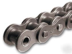 #120 riveted roller chain, 10 ft box,ansi 1-1/2