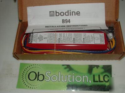 Bodine B94 fluorescent emergency ballast 120/277 