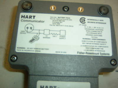 Fisher rosemont hart 275 communicator calibrator