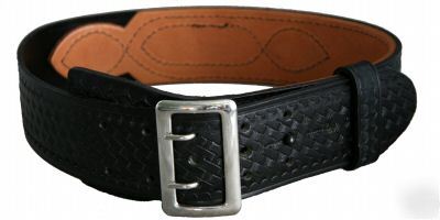 Hwc basketweave leather sam browne duty belt sz 46