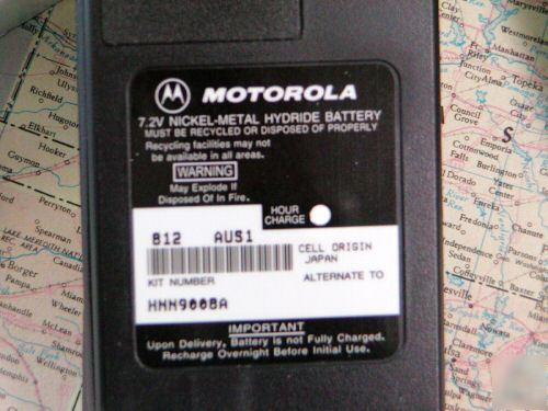 New genuine motorola HT750 battery HT1250 HT1550 MTX850